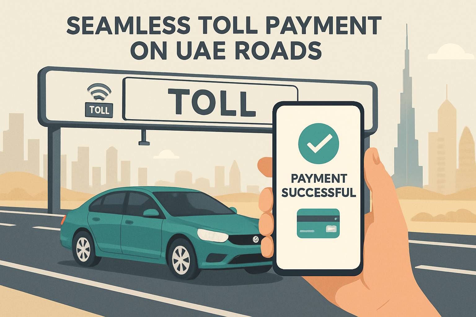 Seamless Toll Payment on UAE Roads
